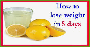 How to lose weight in 5 days