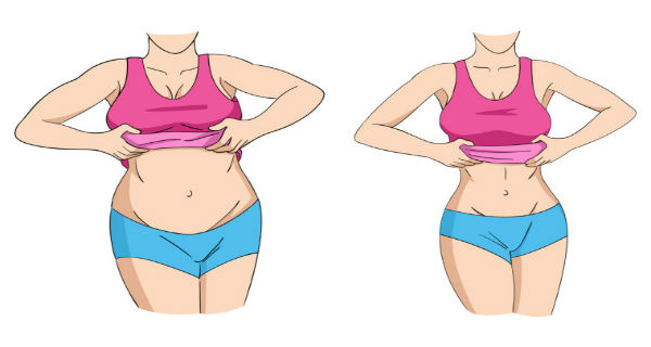 how to get rid of loose belly fat