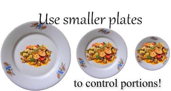 smaller portions