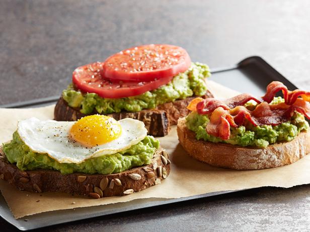 Vegan sandwich ideas: Avocado Toast with Fried Egg