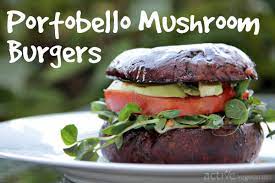 Vegan sandwich ideas: Portobello Mushroom Burgers