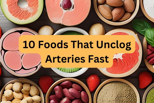 10 Foods That Unclog Arteries Fast